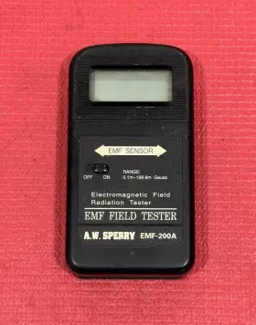 A.w. Sperry Emf-200a A.w. Emf Electromagnetic Field Radiation Tester Tested And Works