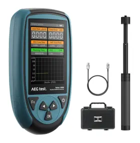 Aegtest Radar-9989 Nuclear Radiation Detector Geiger Counter Alpha Beta Gamma X-ray