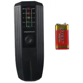 Allgift Feba2c51/ypr38 Emf Reader Black Electromagnetic Smart Digital Radiation Detector Great Teste