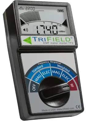 Alphalab Inc. 744110595673 Emf Meter Detects Radio Magnetic And Electric Fields - For 5g Cell Towers Wifi
