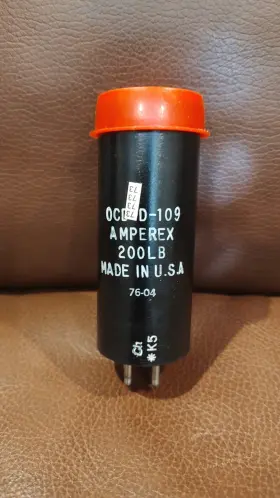 Amperex Ocd-d-109 200lb End Window Geiger Muller Gm Tube Cd V-700m/cdv-700m Nos