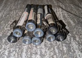 Arrow-tech 300795 Lot Of 9 138 Direct Dosimeter Geiger Counter Pen Radiation Detector