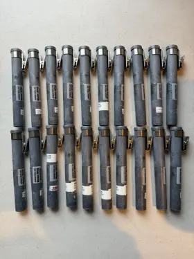 Arrow-tech W742 Lot Of 20 - Arrow-tech 0-200r Dosimeter Used