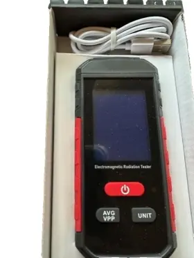Arshtool Emf-001 Emf Meter Rechargeable Digital Electromagnetic Field Radiation Detector Nib