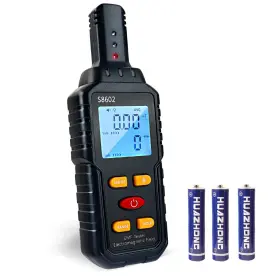 Asahijade 605129158191 Emf Meter Rechargeable Digital Electromagnetic Field Radiation Detector Hand