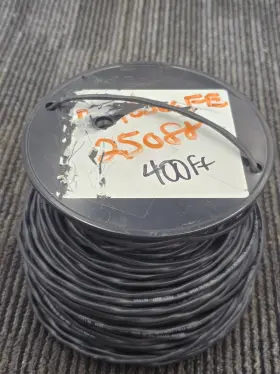 Belden 6300fe Shielded Cable Black 400ft Long Wire Spool Pe061795