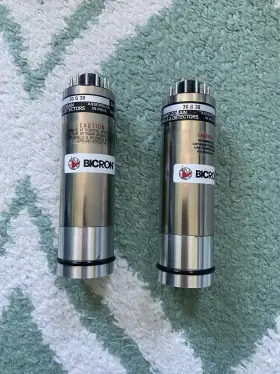 Bicron 60004 Two 1.2x1.5 Inch Scintillation Detectors