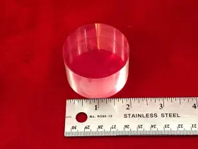 Bicron Bc-408 Bc408 Plastic Scintillator 50mm By 10mm Polished All Sides