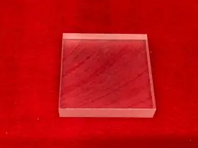 Bicron Bc08 2-pcs Bc408 Scintillator 5x5x1 Unpolished And 1-pc Coupling Compound