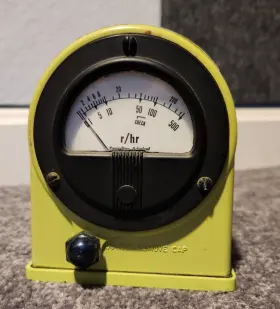 Canadian Admiral Corporation Rd108d Radiation Detector Model Civil Defence Operational Status Ukn