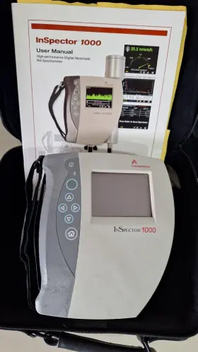 Canberra 1000-in1k Inspector 1000 In1k Nal Spectrometer Ipron-2 Ipron-3 Probes With Case And Cd