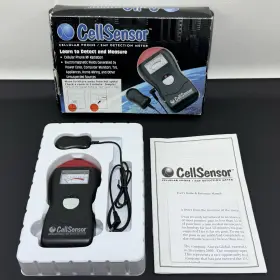 Cellsensor 656181111112 Emf Rf Detector Meter With Probe And Manual Boxed Radiation Monitor