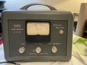 Cenco 71220 Radioactivity Demonstrator Geiger Counter