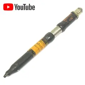 Chaney C8015 Glass Type 5980 Geiger Mueller Tube