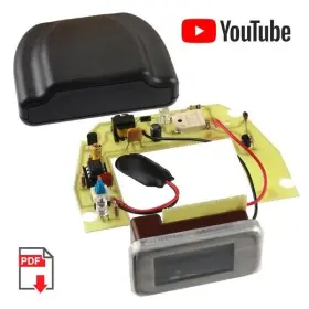 Chaney Electronics C8092 Sensitive Alpha Beta Gamma Mica Window Sbt-11a/cbt-11a Geiger Counter Assembled