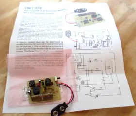 Chaney Electronics C8611asb - Sensitive Sbm-20m Assembled Miniature Beta Gamma Geiger Counter