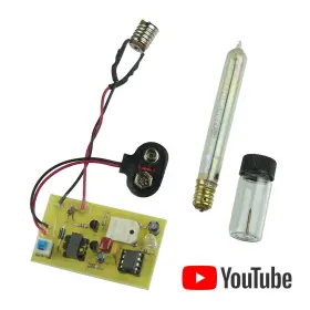 Chaney Electronics G27751 - Ultra Sensitive Glass Tube Geiger Counter Package No Soldering