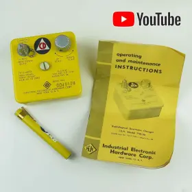 Chaney Electronics G27774 Industrial Electronic Hardware Cd V-750 Charger And V-742 Dosimeter Pen