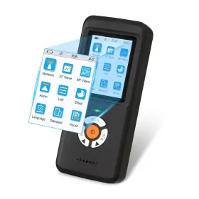 Chnadks Em-102-p Emf Meter Upgrated 3-in-1 Rechargeable Electromagnetic Field Radiation