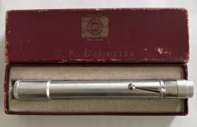 Cintel C2445 Pocket C.k. Dosimeter Radiation Counter Detector Pin Meter- In It S Original Box