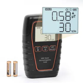 Cmtool Mmt744 Digital Emf Meter Electromagnetic Field Radiation Detector With Sound And Light Al
