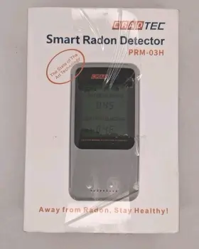 Cradtec Tkyddl76dcf37w4fvh3huq Digital Radon Detector Iii White Monitor Meter