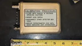 Eberline 7829 1 15v Gamma Detector 07828