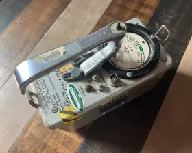 Eberline Pac-1saga Trw Instrument Portable Alpha Radiation Counter Mdl. Untested