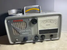 Eberline Rm-3c-4 Vintage Radiation Detector Geiger Counter Working
