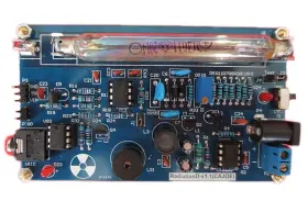 Electric Magic 000136 Portable Handle Geiger Counter 0.01 Sv/h Diy Kit Nuclear Radiation Detecto