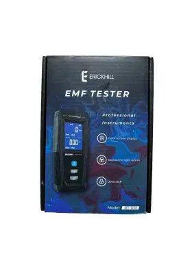 Erickhill 808281607037 Digital Electromagnetic Radiation Detector Emf Tester Model Rt-100