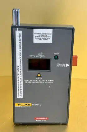 Fluke Biomedical/ Victoreen 05-582 Survey Meter Prima 7 Model