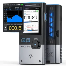 Fnirsi Gc-03 Geiger Counter Electromagnetic Detector 3in1 Nuclear Radiation