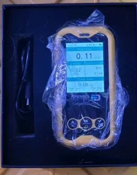 Forensics Detectors Fd-5000 Geiger Counter Radiation Test Card Nuclear Detector Open Box