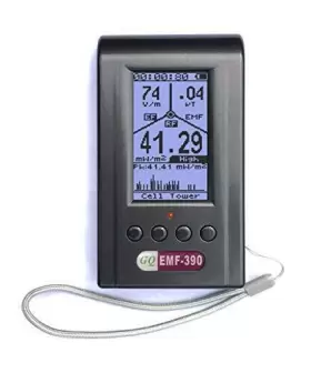 Gq 723794245302 Emf Meter Emf-390 Electromagnetic Radiation Detector 3-in-1 Rf 5g Cell