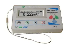 Gq Electronics Llc 320plus New Gmc-320 Plus Geiger Counter Nuclear Radiation Detector Data Recorder Beta