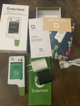 Greentest Ec06 Eco 6 - White Nitrate Water And Radiation Detector New Open Box