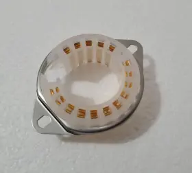 Hamamatsu E678-19j 16pin Pcb Socket Mount Holder For Photomultiplier Tube P/n
