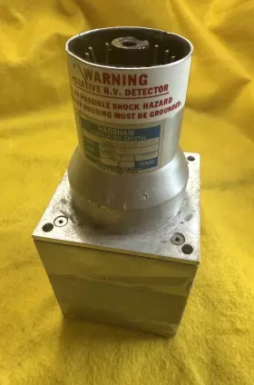 Harshaw 16x16amka16 Scintillation Crystal 16x16amka16/3.5- Nal Tl - Parts Only Not Working