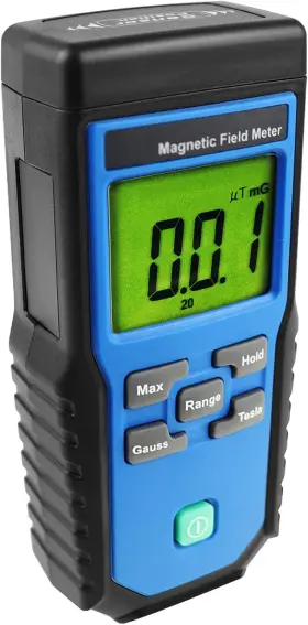 Holdings Ltd. 445031271228 Emf Meter Detector Multi-field Electromagnetic Radiation 2-in-1 Handheld Dig