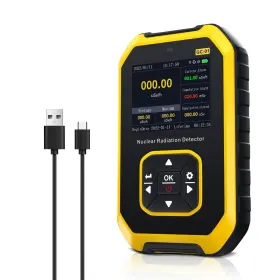 Infurider Yf-y1-gc-01 Portable Geiger Counter Nuclear Radiation Detector With Lcd D