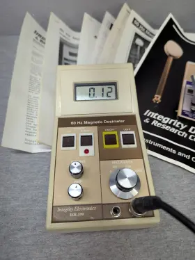 Integrity Electronics Ier-109 Commercial 60 Hz Magnetic Dosimeter - Working
