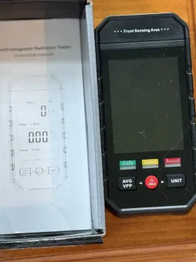 Itefdtu B0d1ftvg2c Electromagnetic Radiation Tester With Instruction Manual