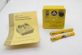 Jordan Electronics Cdv-750 Radiological Dosimeter Charger Model Cdv 750 5b Cold War Relic W 2 Pens