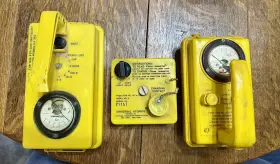 Jordan Electronics Victogreen Universal Atomics 710-4 Civil Defense Radiation Meter 710-b 3