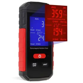 Juviperpric Ig-347 Emf Meter 3-in-1 Detector Electromagnetic Radiation Rechargeabl