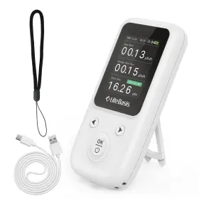 Life Basis 744110240658 Lifebasis Geiger Counter Nuclear Radiation Detector Dosimeter