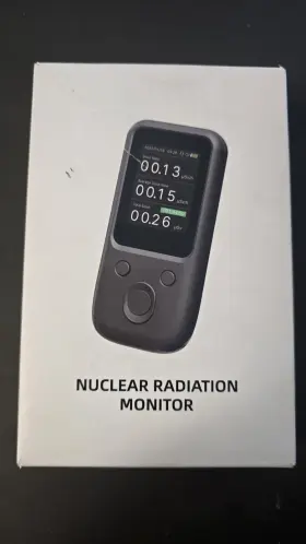 Lifebasis Lsnrd001 Geiger Counter Nuclear Radiation Detector Dosimeter With