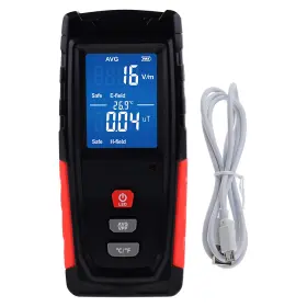 Ltd Tk280plus Emf Meter Rechargeable Digital Electromagnetic Field Radiation Detector With Col