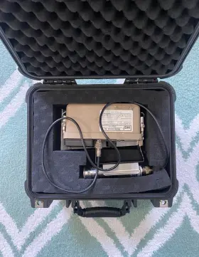 Ludlum 17507 Model 3 Survey Meter/radiation Detector With 44-6 Beta/gamma Probe